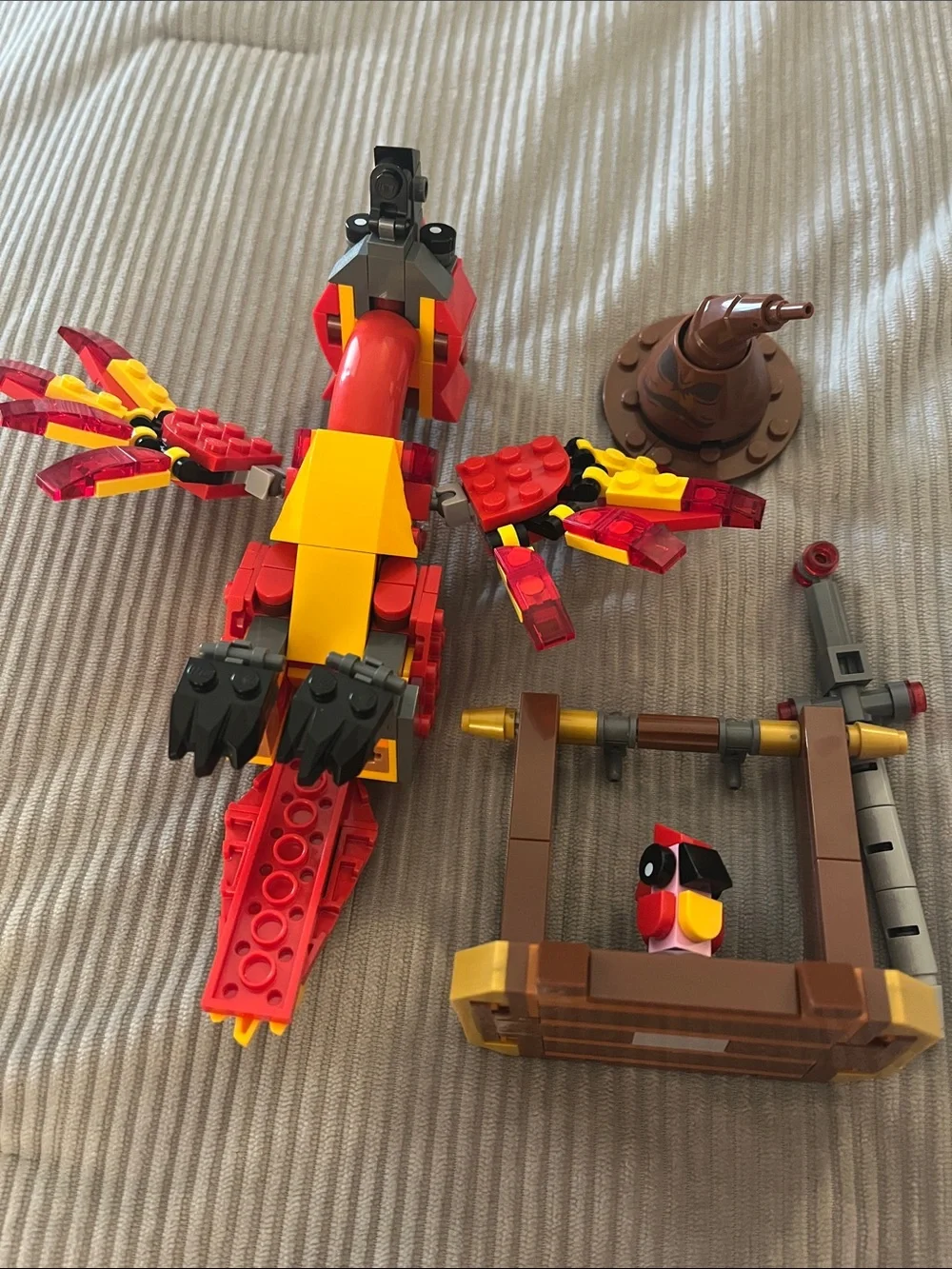 Harry Potter Red and Yellow Dragon Toy Model - Kids Toys